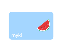 Load image into Gallery viewer, Watermelon Sticker With Myki Logo
