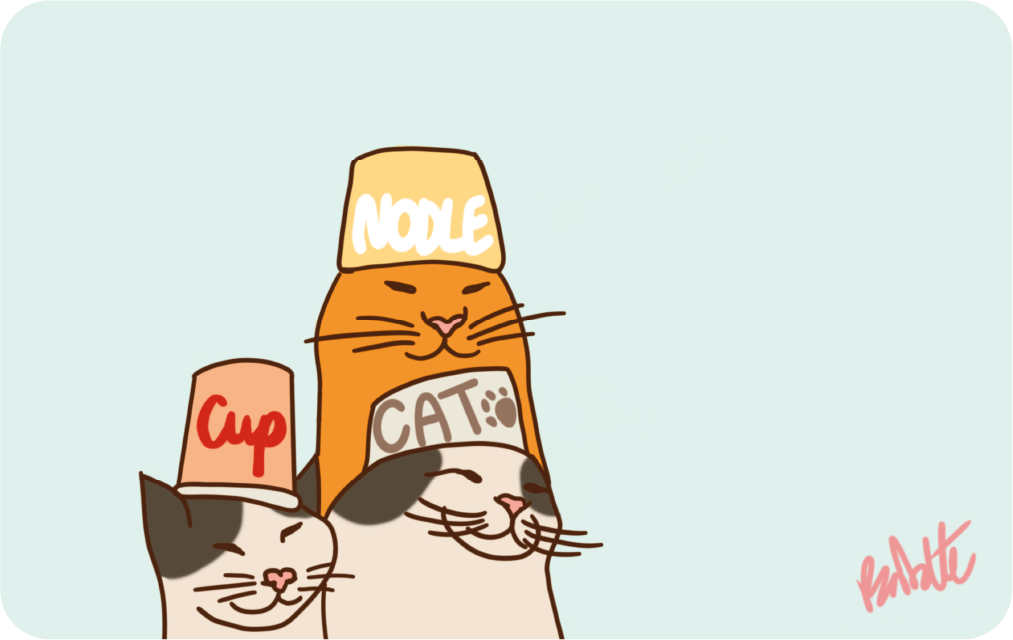 Cup Noodle Cats
